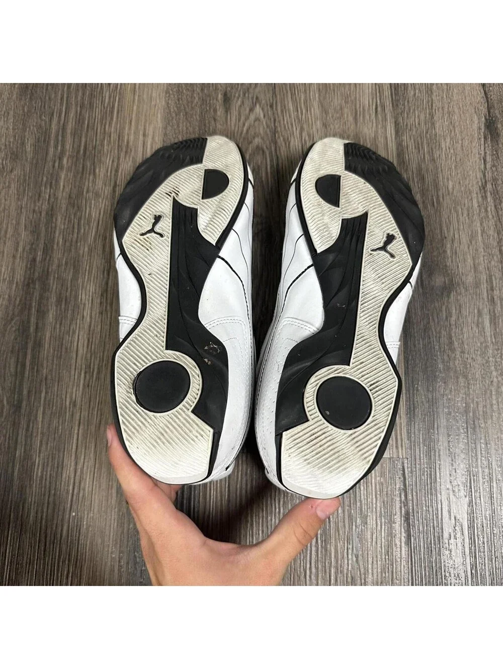 PUMA Redon Bungee White Black - 388167-01 Men’s slip on size 8.5